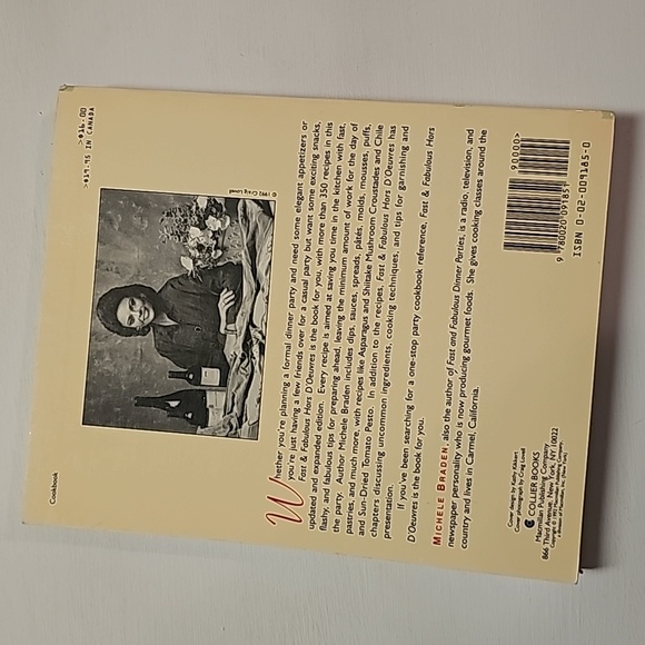 1992 Fast & Fabulous Hors D'Oeuvres 322 Pages - Picture 2 of 6